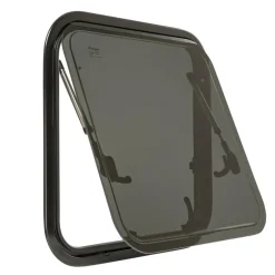 DWS Camping  Klapraam getint inclusief combihor wit 500 x 500  mm