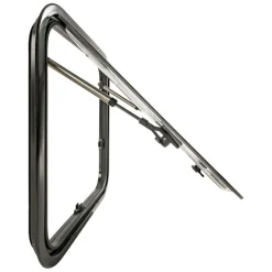 DWS Camping Klapraam getint inclusief combihor wit 350 x 500 mm