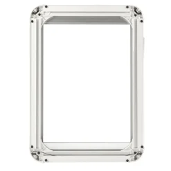 DWS Camping Klapraam getint inclusief combihor wit 350 x 500 mm