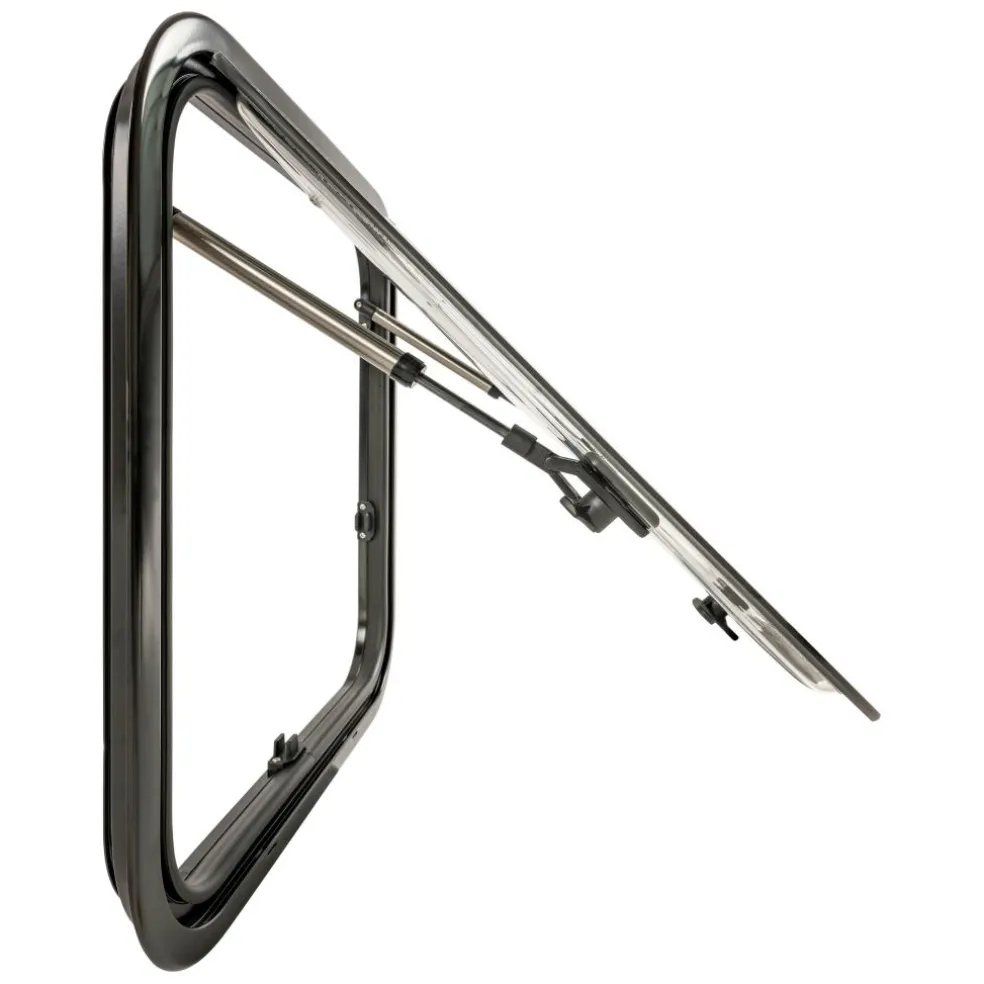 DWS Camping Klapraam getint inclusief combihor wit 700 x 450 mm