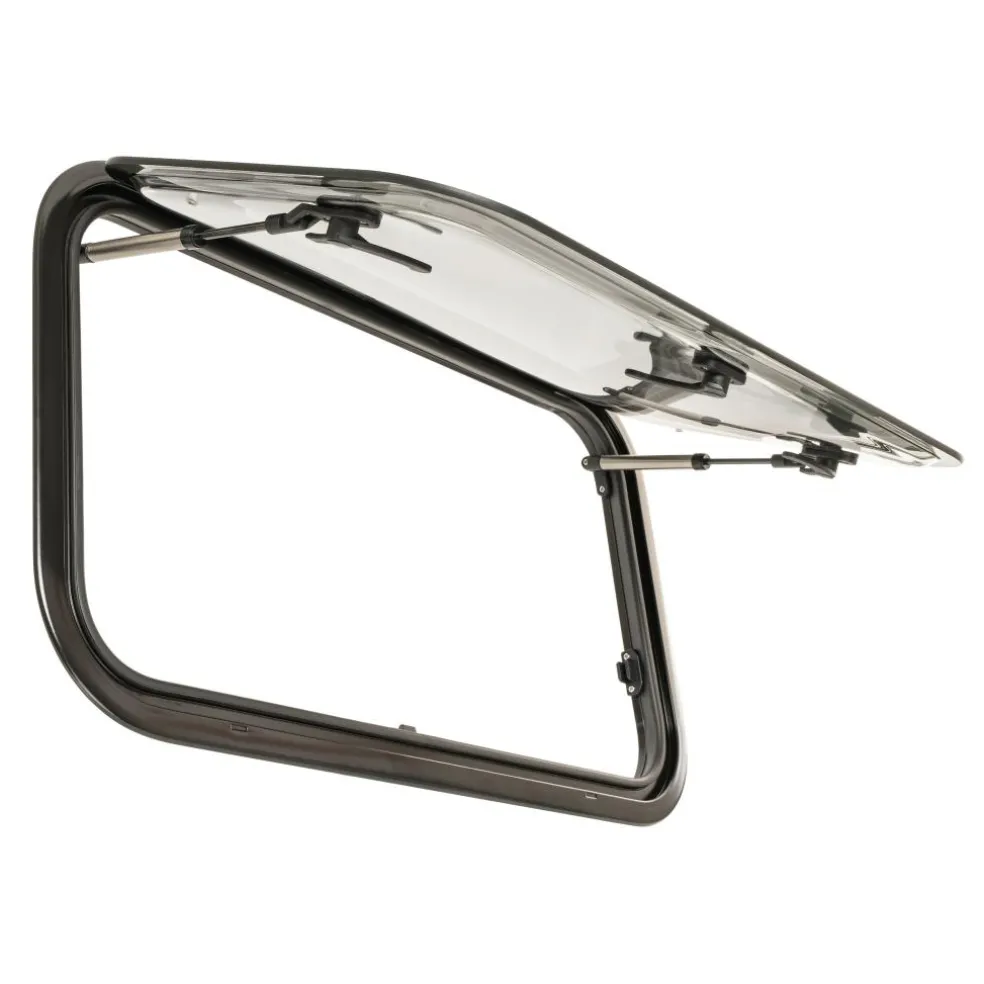 DWS Camping Klapraam getint inclusief combihor wit 700 x 450 mm