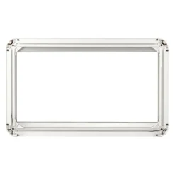 DWS Camping Klapraam getint inclusief combihor wit 700 x 450 mm