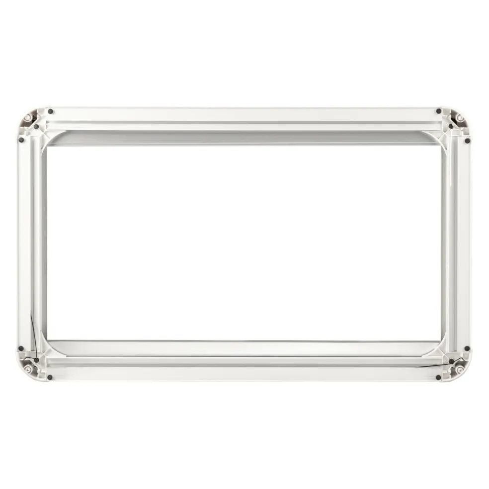 DWS Camping Klapraam getint inclusief combihor wit 700 x 450 mm