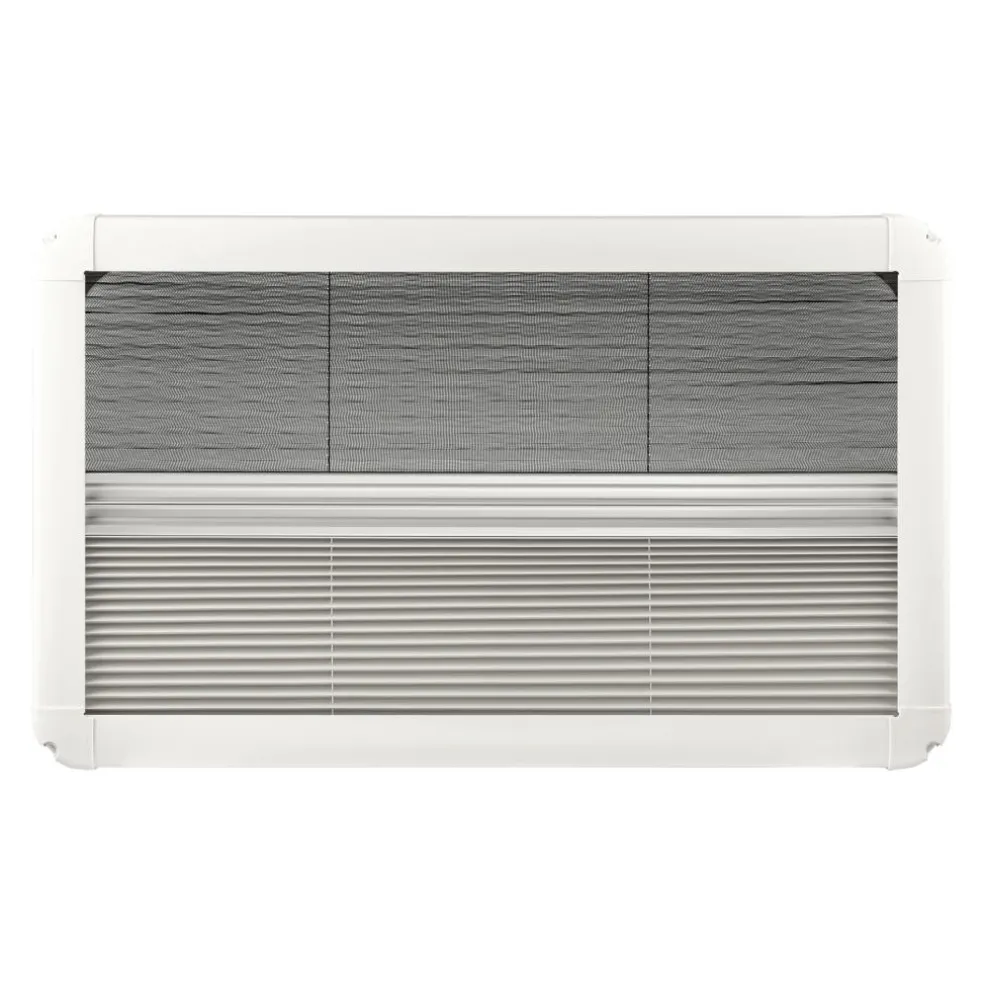 DWS Camping Klapraam getint inclusief combihor wit 700 x 450 mm