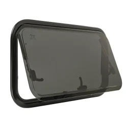 DWS Camping  Klapraam getint inclusief combihor wit 900 x 500  mm