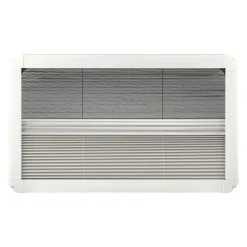 DWS Camping  Klapraam getint inclusief combihor wit 900 x 500  mm