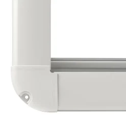 DWS Camping  Klapraam getint inclusief combihor wit 900 x 450  mm