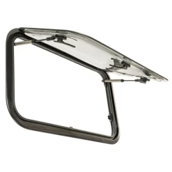 DWS Camping  Klapraam getint inclusief combihor wit 900 x 450  mm