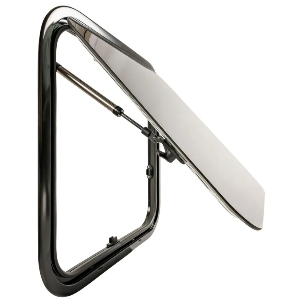 DWS Camping Klapraam getint inclusief combihor wit 700 x 400 mm