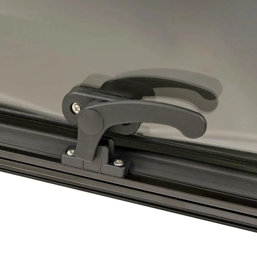 DWS Camping Klapraam getint inclusief combihor wit 700 x 350 mm