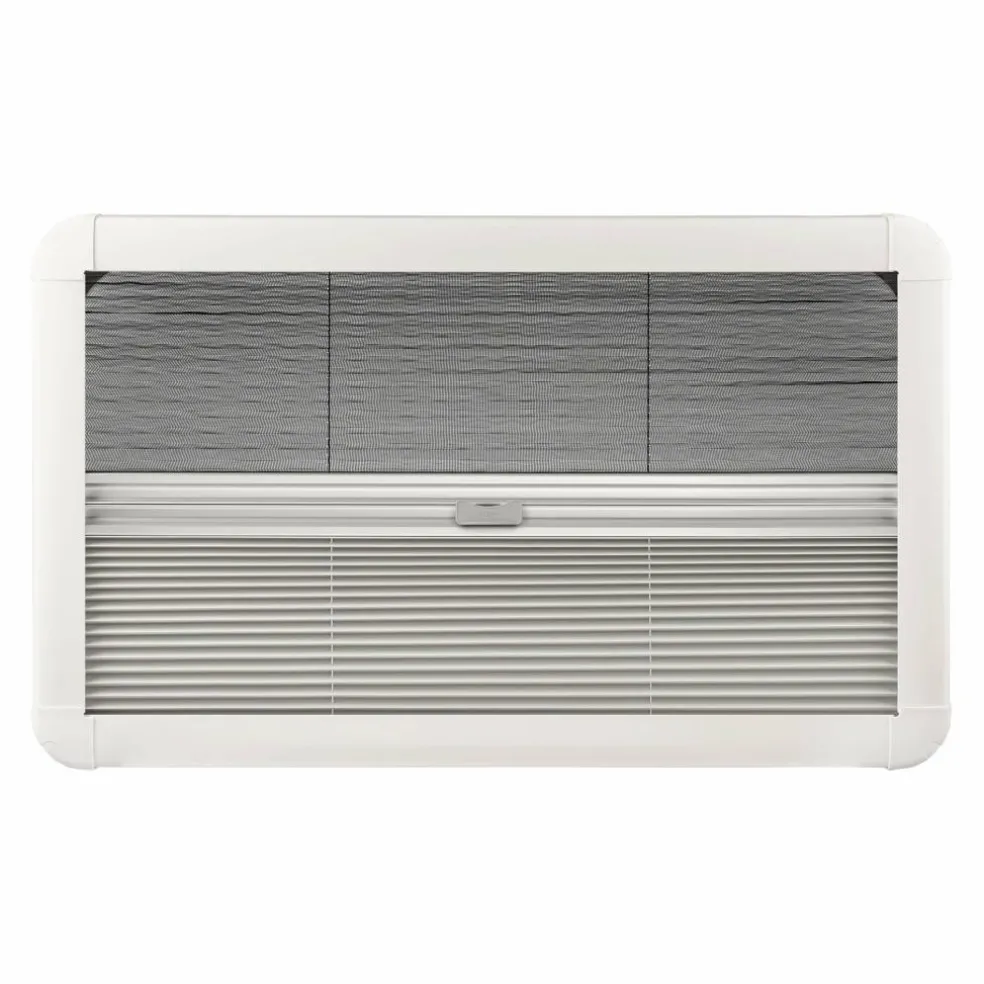 DWS Camping Klapraam transparant inclusief combihor wit 700 x 350 mm