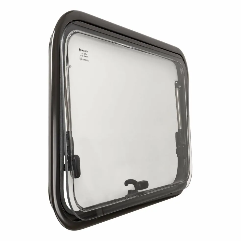 DWS Camping Klapraam transparant inclusief combihor wit 700 x 350 mm