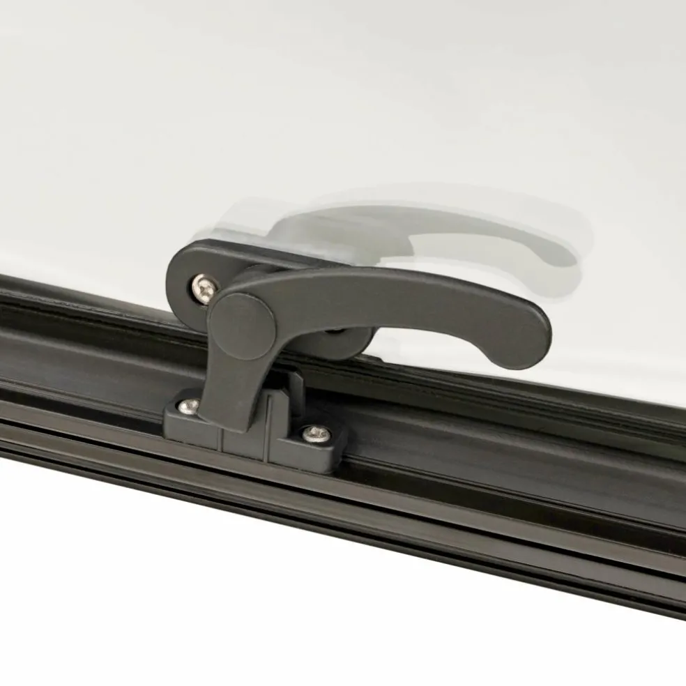 DWS Camping Klapraam transparant inclusief combihor wit 700 x 350 mm