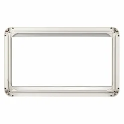 DWS Camping Klapraam transparant inclusief combihor wit 700 x 350 mm