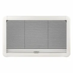 DWS Camping  Klapraam transparant inclusief combihor wit 1000 x 500 mm