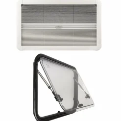 DWS Camping Klapraam transparant inclusief combihor wit 900 x 450 mm