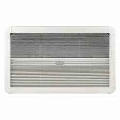 DWS Camping  Klapraam transparant inclusief combihor wit 900 x  500 mm