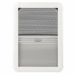 DWS Camping  Klapraam transparant inclusief combihor wit 350 x  500 mm