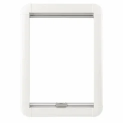 DWS Camping  Klapraam transparant inclusief combihor wit 350 x  500 mm