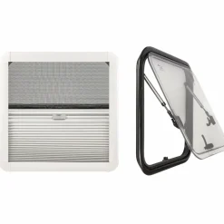 DWS Camping Klapraam transparant inclusief combihor wit 500 x 500 mm