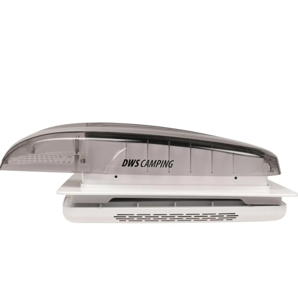 DWS Camping Plus Fan dakventilator 40 x 40 transparant