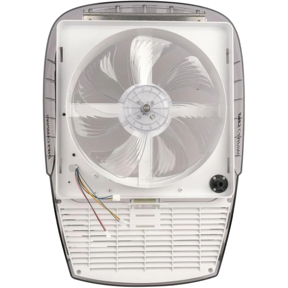DWS Camping Plus Fan dakventilator 40 x 40 transparant