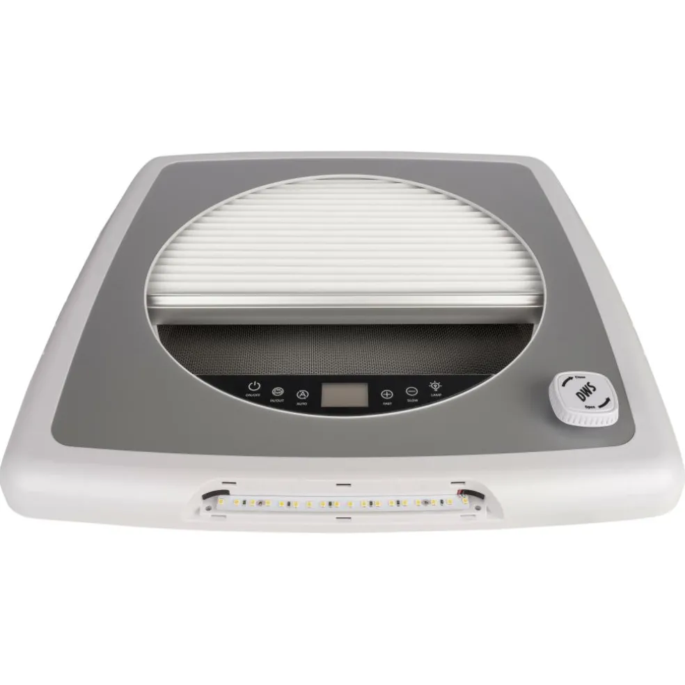 DWS Camping Plus Fan dakventilator 40 x 40 transparant