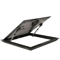 DWS Camping Rechthoekig klapraam inclusief combihor zwart 500 x 500 mm