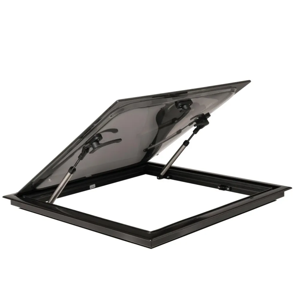 DWS Camping Rechthoekig klapraam inclusief combihor zwart 500 x 500 mm