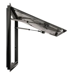 DWS Camping Rechthoekig klapraam inclusief combihor zwart 500 x 500 mm