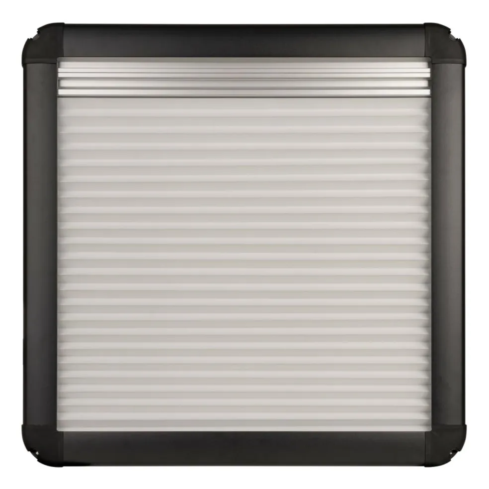 DWS Camping Rechthoekig klapraam inclusief combihor zwart 500 x 500 mm