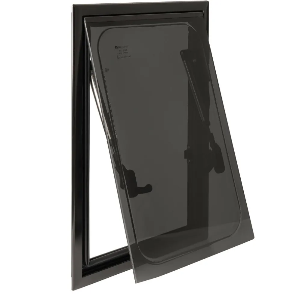 DWS Camping Rechthoekig klapraam inclusief combihor zwart 350 x 500 mm