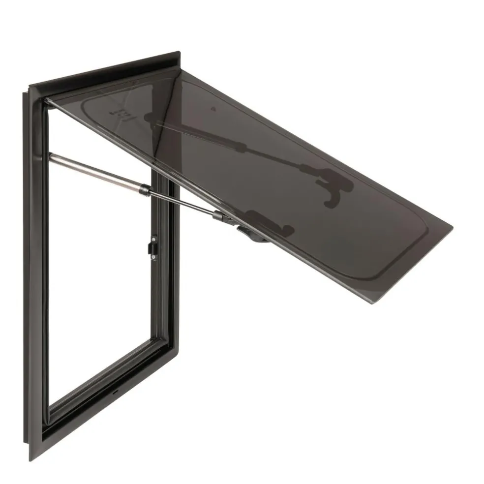 DWS Camping Rechthoekig klapraam inclusief combihor zwart 350 x 500 mm