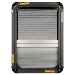 DWS Camping Rechthoekig klapraam inclusief combihor zwart 350 x 500 mm