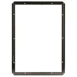 DWS Camping Rechthoekig klapraam inclusief combihor zwart 350 x 500 mm