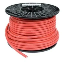DWS Dubbel geïsoleerde kabel rood 50 mm