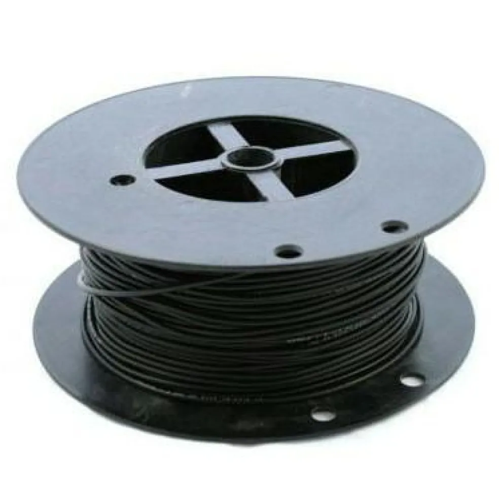 DWS Enkel montagesnoer zwart 6 mm