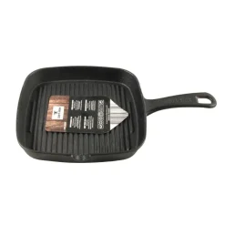 DWS Gietijzeren grillpan 23 x 23 cm