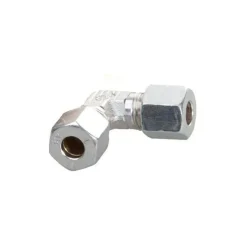 DWS haakse knelkoppeling 10 mm staal