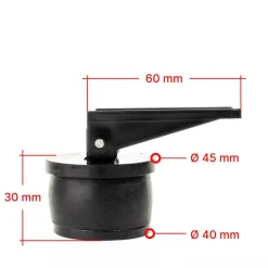 DWS Omklapbare afvoerplug 40 mm