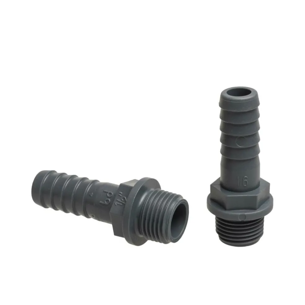 DWS PVC slangtule buitendraad 1/2 x 16 mm