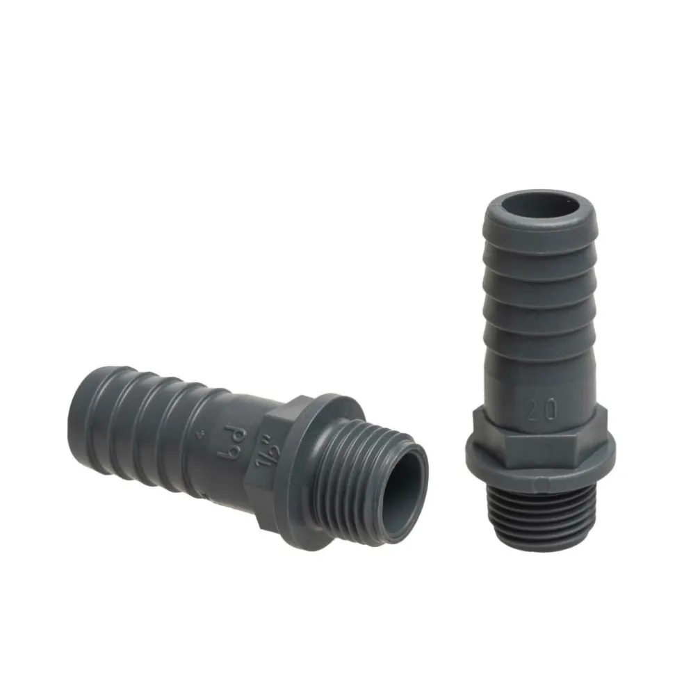 DWS PVC slangtule buitendraad 1/2" x 20 mm