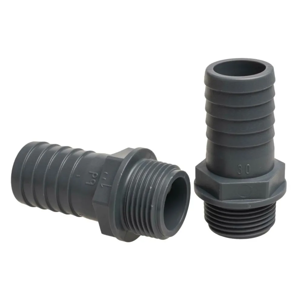 DWS PVC slangtule buitendraad 1 inch x 30 mm