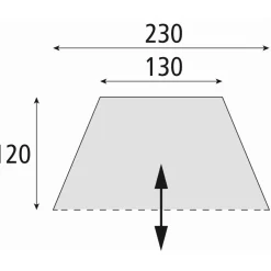 DWS Saba strandtent blue