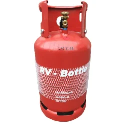 DWS Staande LPG dampfles hervulbaar staal