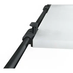 DWS Tafelblad ophangrail zwart