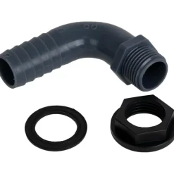 DWS Tankdoorvoer haaks 20 mm 1/2"