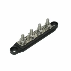 DWS Verdeelstrip 1 x M6 3 x M10 zwart