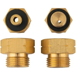 DWS Verloopset europa messing