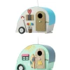 DWS Vogelhuisje caravan assorti